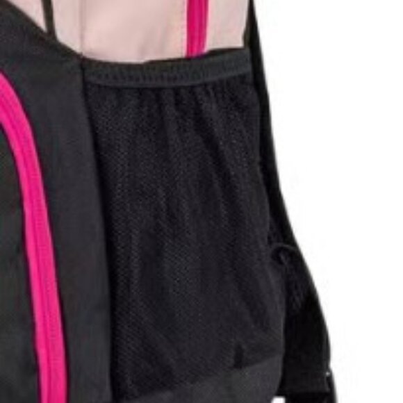 Puma Light Pastel Pink and Black Backpack - Picture 9 of 11